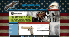 Desktop Screenshot of billsoutdoorsports.us